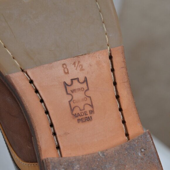 John Fluevog Modvog Claudia Leather Slip-On Shoes Sz 8.5 - Picture 11 of 12